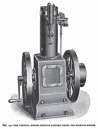 The Fairbanks-Morse Vertical Gas Engine